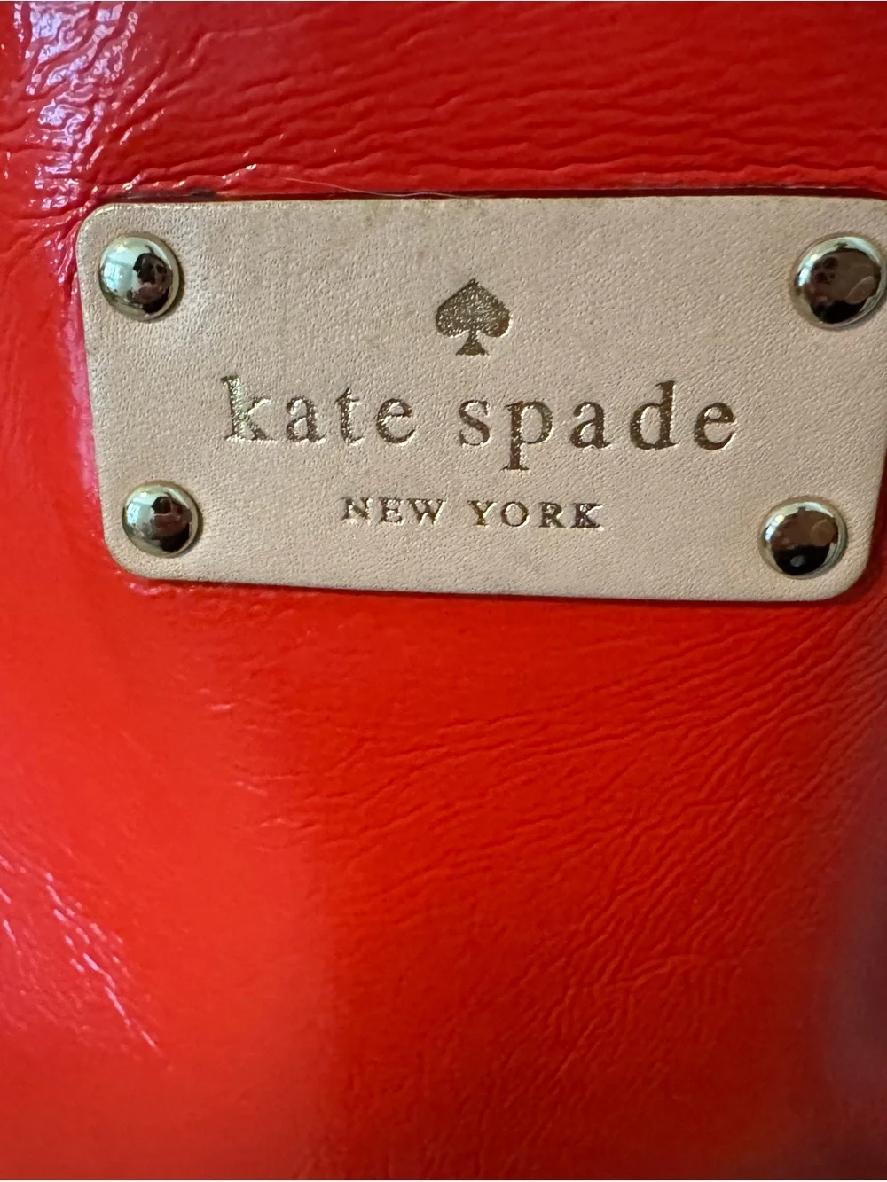 kate spade bright orange